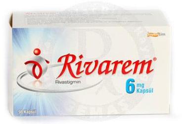RIVAREM 6 mg 98 kapsül kutu görseli