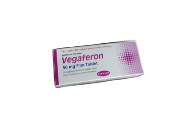 VEGAFERON 50 mg 30 film tablet kutu görseli