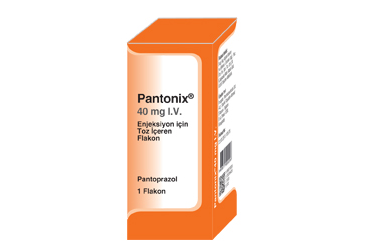 PANTONIX 40 mg IV enj. için toz içeren 1 flakon kutu görseli