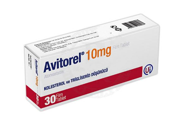 AVITOREL 10 mg 30 film tablet { Umut İlaç } kutu görseli