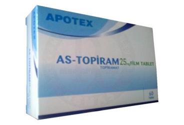 AS-TOPIRAM 25 mg 60 film tablet kutu görseli