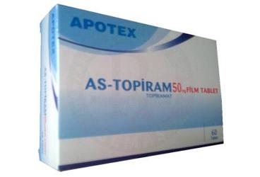 AS-TOPIRAM 50 mg 60 film tablet kutu görseli