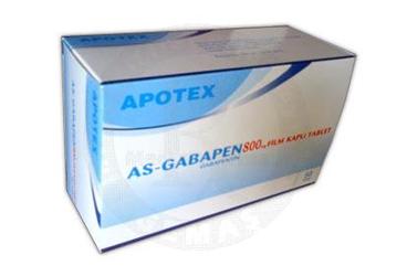 AS-GABAPEN 800 mg 50 film kaplı tablet kutu görseli