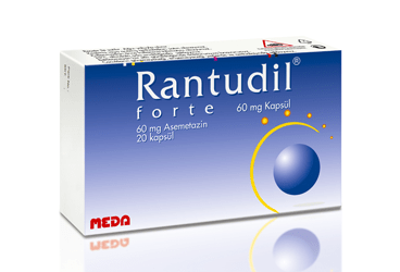 RANTUDIL FORTE 60 mg 20 kapsül kutu görseli