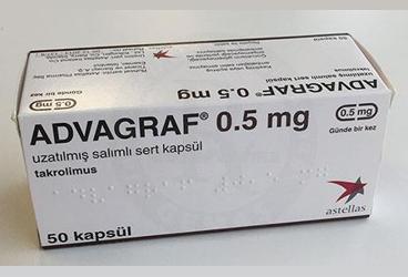 ADVAGRAF 0.5 mg 50 uzatılmış salınımlı 50 sert kapsül kutu görseli