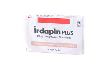 IRDAPIN PLUS 150/10/12.5 mg 28 film tablet kutu görseli