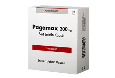 PAGAMAX 300 mg 56 sert jelatin kapsül kutu görseli