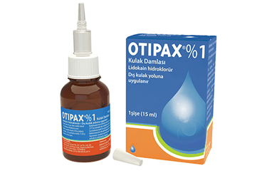OTIPAX %1 kulak damlası kutu görseli