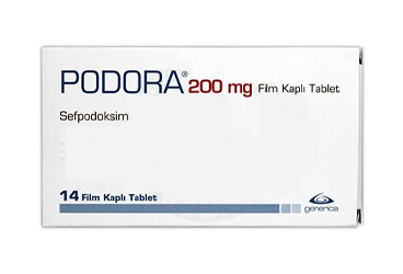 PODORA 200 mg film kaplı tablet (14 adet) kutu görseli