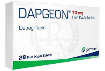 DAPGEON 10 mg film kaplı tablet (28 TB) kutu görseli