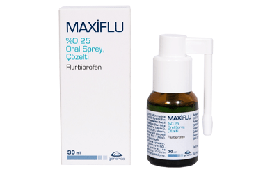 MAXIFLU %0.25 oral sprey. çözelti (30 ml. 1 şişe) kutu görseli
