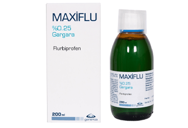 MAXIFLU %0.25 gargara (200 ml.1 şişe) kutu görseli