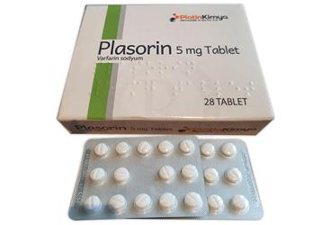 PLASORIN 5 mg tablet kutu görseli