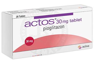 ACTOS 30 mg 28 tablet {Takeda} { 8699425010026 } kutu görseli