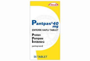 PANTPAS 40 mg GASTROREZISTAN 56 enterik tablet kutu görseli