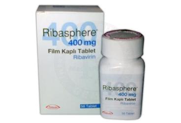 RIBASPHERE 400 mg 56 tablet kutu görseli