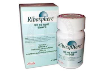RIBASPHERE 200 mg 70 kapsül kutu görseli