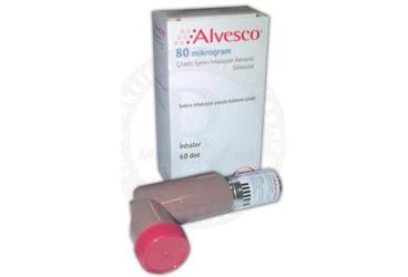 ALVESCO 80 mcg çözelti içeren inhilasyon aerosolu 60 doz {Takeda} kutu görseli