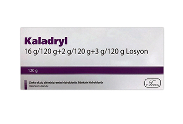 KALADRYL 16 G/120 G + 2 G/120 G + 3 G/120 G losyon kutu görseli