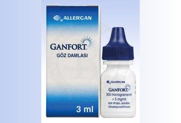 GANFORT göz damlası 1x3 ml kutu görseli