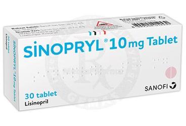 SINOPRYL 10 mg 30 tablet kutu görseli