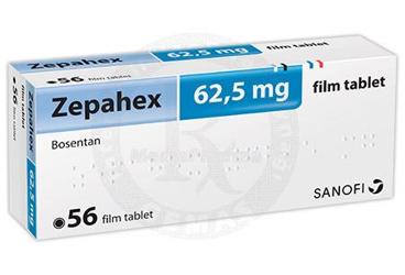 ZEPAHEX 62.5 mg 56 film tablet kutu görseli