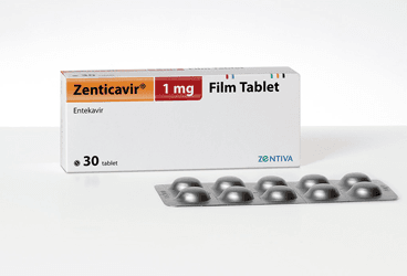 ZENTICAVIR 1 mg 30 film tablet kutu görseli