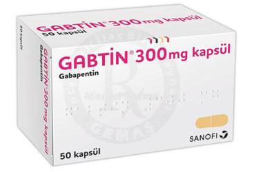 GABTIN 300 mg 50 kapsül kutu görseli