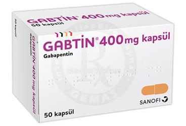 GABTIN 400 mg 50 kapsül kutu görseli