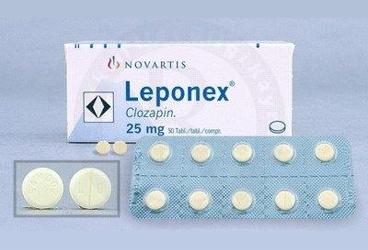 LEPONEX 25 mg 50 tablet { Novartis } kutu görseli