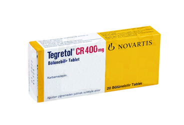 TEGRETOL CR 400 mg 20 tablet kutu görseli