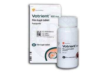 VOTRIENT 400 mg 60 tablet { Novartis } kutu görseli