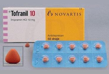 TOFRANIL 10 mg 50 draje {Novartis} kutu görseli