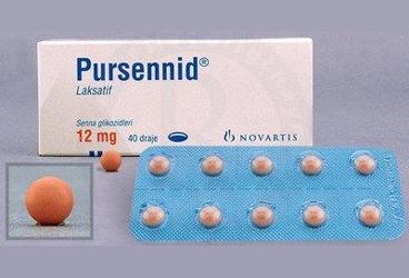 PURSENNID 12 mg 40 draje kutu görseli