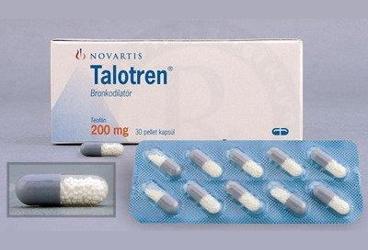 TALOTREN 200 mg 30 kapsül kutu görseli