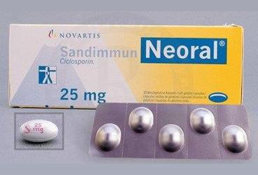 SANDIMMUN-NEORAL 25 mg 50 kapsül kutu görseli