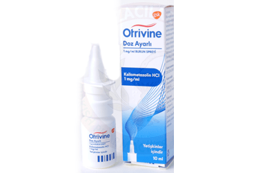 OTRIVINE doz ayarlı 10 ml burun sprey kutu görseli