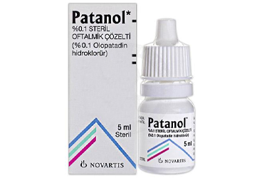 PATANOL % 0.1 oftalmik solüsyon 5 ml { Novartis } kutu görseli