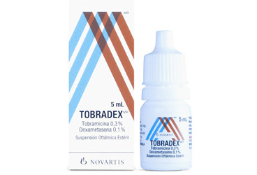 TOBRADEX steril oftalmik süspansiyon { Novartis } kutu görseli