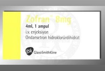 ZOFRAN 8 mg/4 ml 1 ampül { Novartis } kutu görseli