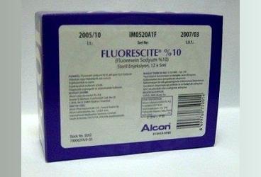 FLUORESCITE % 10 enjektabl solüsyon (500 mg/5 ml 12 ampül) { Novartis } kutu görseli