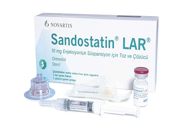 SANDOSTATIN LAR 10 mg 1 flakon kutu görseli
