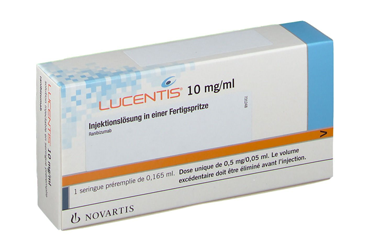 LUCENTIS 10 mg/ml enjeksiyonluk çözelti kutu görseli