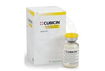 CUBICIN 350 mg inf. çöz. için toz içeren flakon kutu görseli