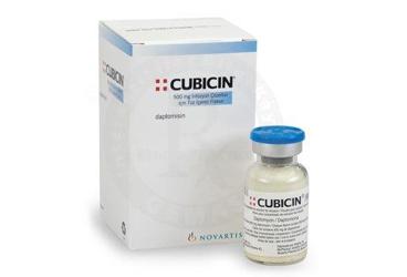 CUBICIN 500 mg inf. çöz. için toz içeren flakon kutu görseli