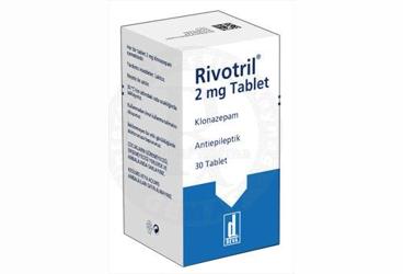 RIVOTRIL 2 mg 30 tablet {Roche} kutu görseli