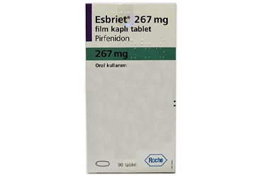 ESBRIET 267 mg film kaplı tablet (90 tablet) kutu görseli