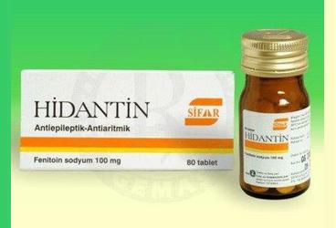 HIDANTIN 100 mg 80 tablet kutu görseli