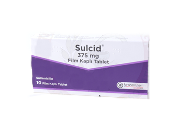 SULCID 375 mg 10 film tablet kutu görseli