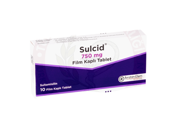 SULCID 750 mg 10 film tablet kutu görseli